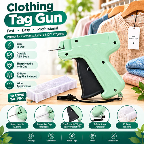 Clothing tagging gun - clothing,