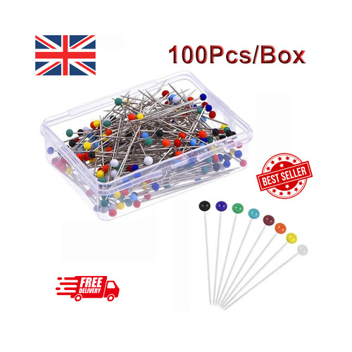100 pcs box - round, head