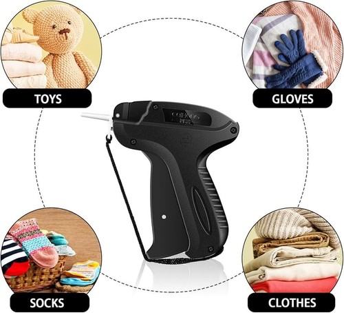 Clothing tag gun micro tagging - tag,