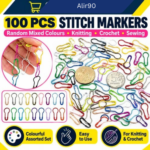 Stitch marker clips pins - marker,