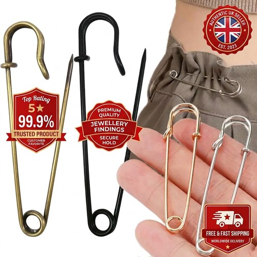 20pcs large 5cm - safety, pins
