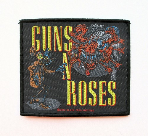 Guns roses attack sew on - roses,