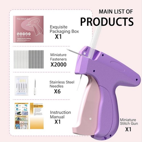 Quick clothing stitch gun - quick,